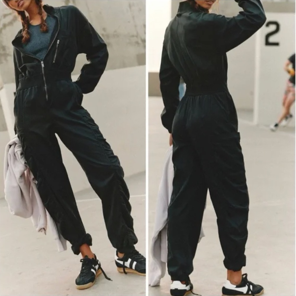 NWOT/EUC Free People Movement Front Row One Piece Jumpsuit - Small